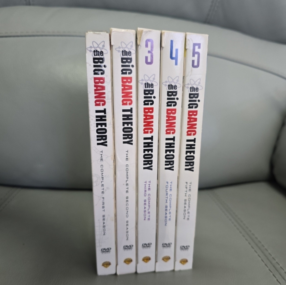 The Big Bang Theory season 1-5 DVD